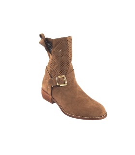 Bottines femme BIENVE a3016 cuir