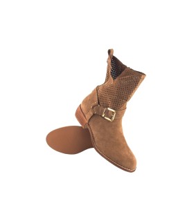 Bottines femme BIENVE a3016 cuir
