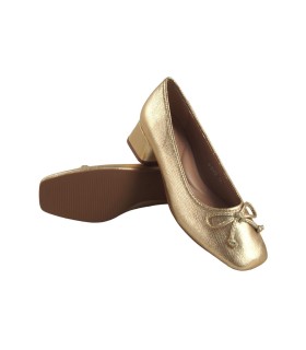 Sapato feminino BIENVE s2492 dourado