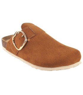 Sapato feminino de couro MUSTANG 59551