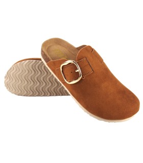 Sapato feminino de couro MUSTANG 59551