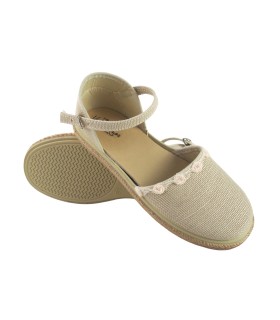 Chaussure fille beige VULPEQUES 1005-lc/1