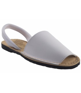 Sandale blanche pour femme DUENDY 9350