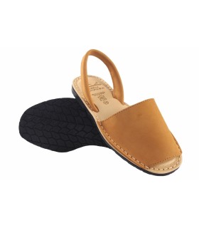 Sandália feminina de couro DUENDY 9350