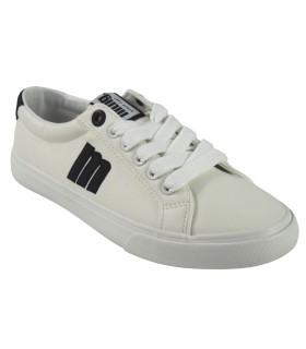 Chaussure femme MUSTANG 60142 noire et blanche