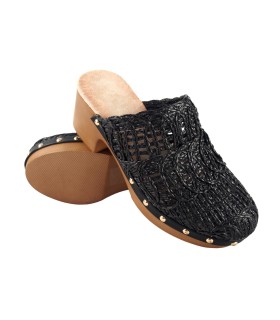 BIENVE db3180 schwarzer Damenschuh