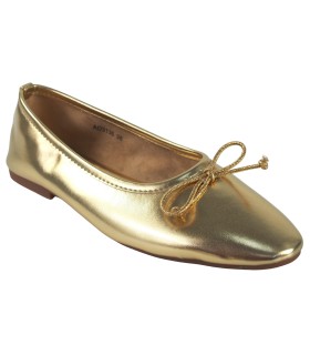 BIENVE ad3136 goldener Damenschuh