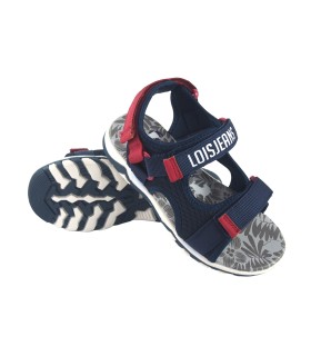 Sandales enfant bleues LOIS 63238