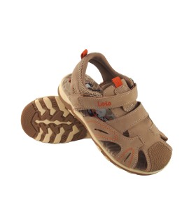 Sandália infantil LOIS 63237 bege