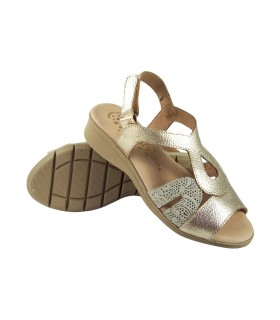 Pieds délicats dame DUENDY 3773 platine
