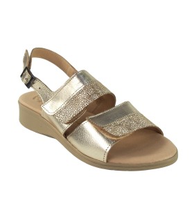 Dame aux pieds délicats DUENDY 586 platine