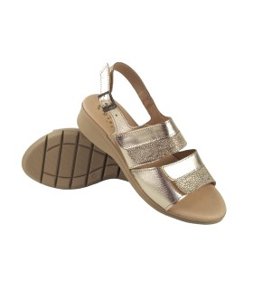 Dame aux pieds délicats DUENDY 586 platine