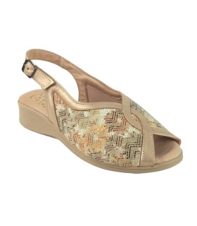 Dame aux pieds délicats DUENDY 496 platine