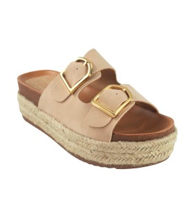 Sandales beiges pour femmes MUSTANG 51902