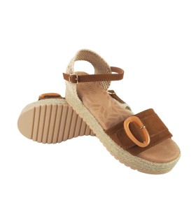 Damensandale MUSTANG 59606 aus Leder