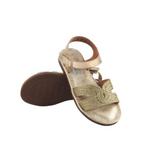 Sandales dorées XTI KIDS 150864 pour filles