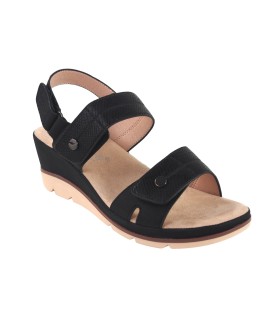 AMARPIES 26616 schwarze Damensandale