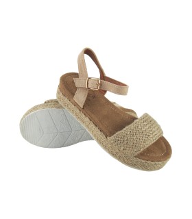 Sandale fille BUBBLE BOBBLE a3354 beige