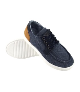 Chaussure enfant bleue BUBBLE BOBBLE c983