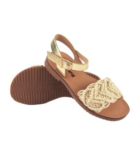 Sandales pour fille BUBBLE BOBBLE c1096 or