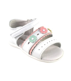 Chaussure blanche pour fille BUBBLE BOBBLE c615