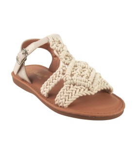 sandale beige pour fille BUBBLE BOBBLE c1093