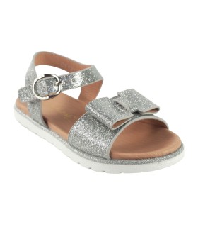 sandale argentée pour fille BUBBLE BOBBLE c1121