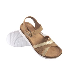 INBLU cn41 Damensandale aus Platin