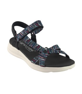 AMARPIES 26588 schwarze Damensandale
