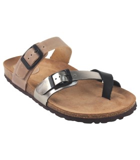 Sandale femme beige INTER BIOS 7212