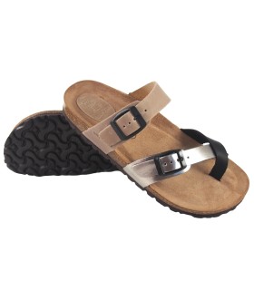 sandale beige pour femme INTER BIOS 7212