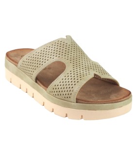 Damensandale AMARPIES 26632 abz beige
