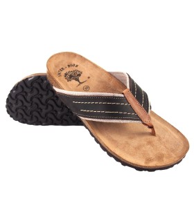 Sandália masculina INTER BIOS 9521 marrom
