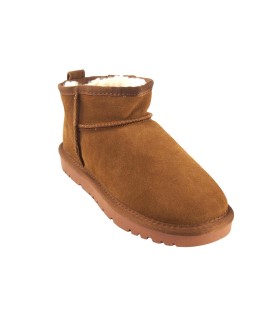 Botas de tornozelo femininas KELARA k41201 em couro