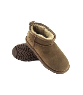 KELARA K41201 taupefarbene Damen-Ankle-Boots