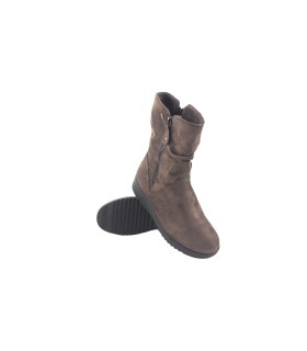 Botas de cano curto femininas AMARPIES 25477 ajh taupe