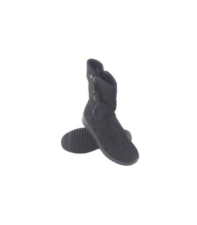 Botas de cano curto femininas AMARPIES 25477 ajh pretas