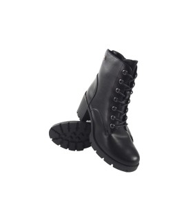 ISTERIA 24243 schwarze Damen-Ankle-Boots