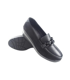 Chaussure femme AMARPIES 27006 noir brillant