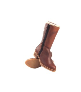 BAERCHI 60302 Damen-Lederstiefeletten