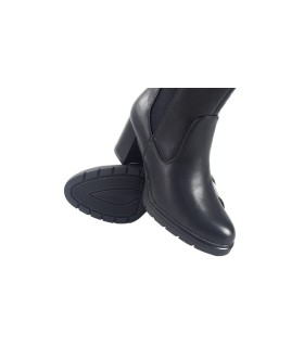 Bota feminina preta HISPAFLEX 2410