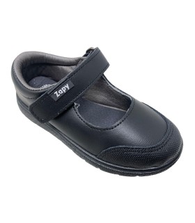 ZAPY v80456 sapato preto feminino