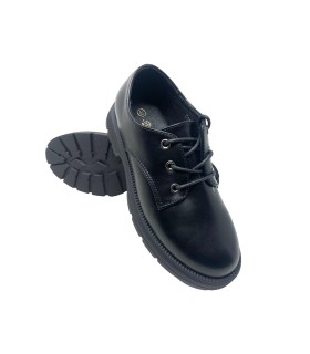 BUBBLE BOBBLE c1211 schwarzer Mädchenschuh