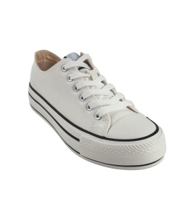 Chaussure blanche pour femme MUSTANG 60173
