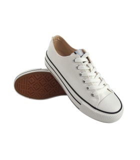 Chaussure blanche pour femme MUSTANG 60173