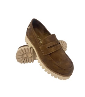 Chaussure femme marron MUSTANG 59370