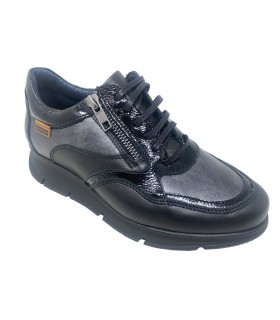 Sapato feminino preto BAERCHI 54060