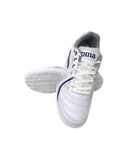 Tênis esportivo masculino JOMA Dribbling 2402 na cor branca