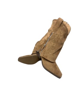 Bota feminina de couro BIENVE a3305