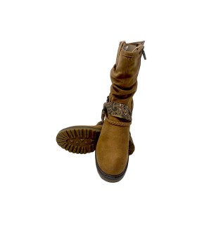 Botte en cuir pour femme MUSTANG 59353